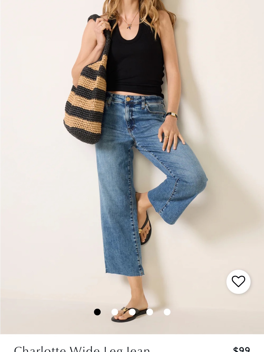 Kut from the Kloth Charlotte Wide-Leg Jeans - Light Blue